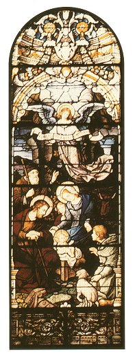 The Nativity Stained Glass Window