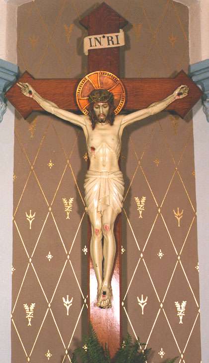 Crucifix at St. Clare Convent Chapel