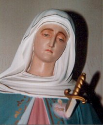 Sorrowful Mother Statue at Our Lady of the Holy Spirit Center