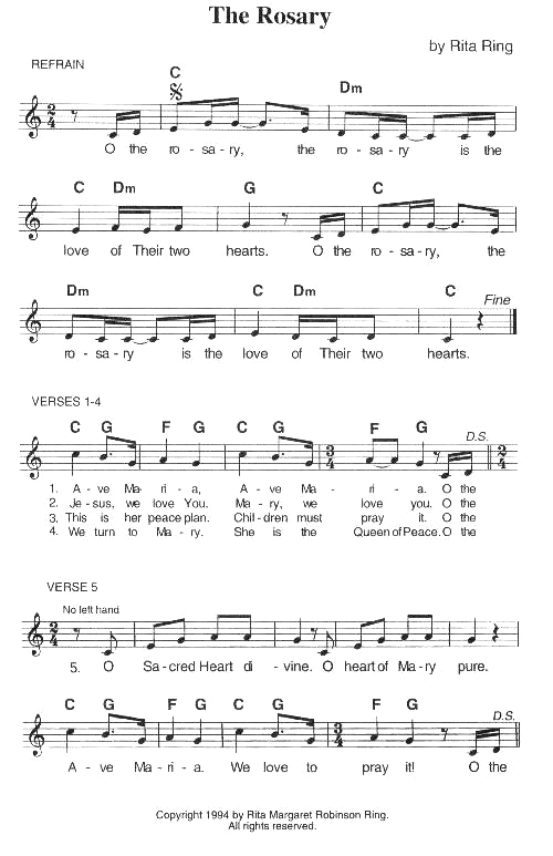 The Rosary song