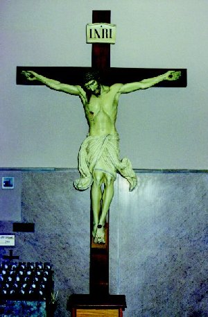 The Crucifix at Holy-Cross Immaculata