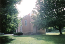 Outside of Church in China, Indiana.